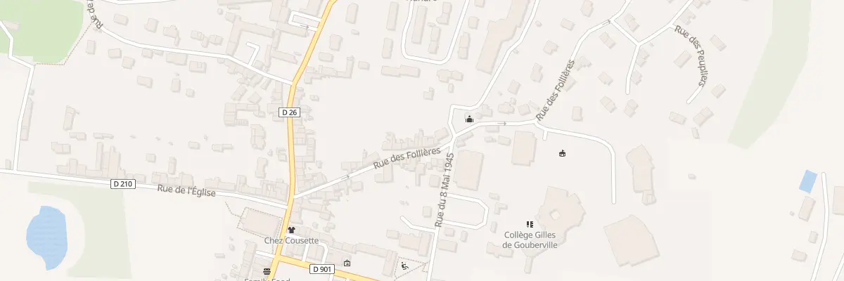 Plan du 27 Rue des Follières à Saint-Pierre-Église