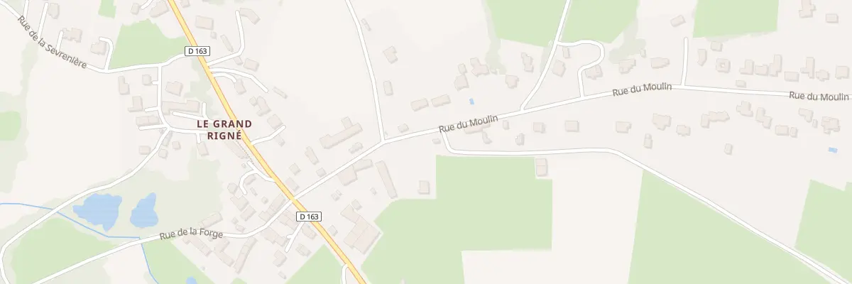 Plan du 10 Rue du Moulin - Le Gd Rigne à Rougé