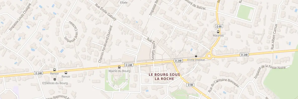 Plan du 129 Rue du général guérin à La Roche-sur-Yon