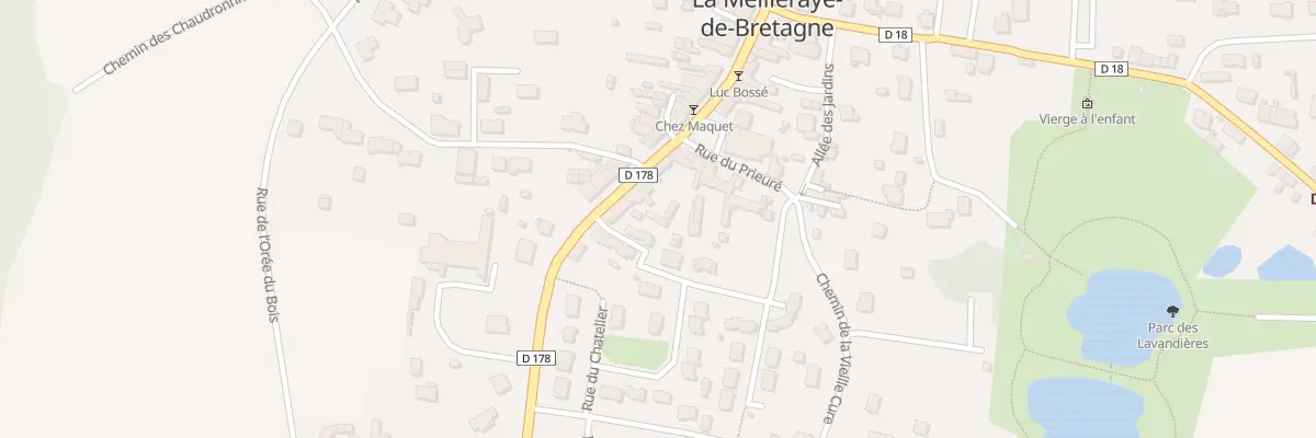 Plan du 34B Rue des Fréres Templé à La Meilleraye-de-Bretagne