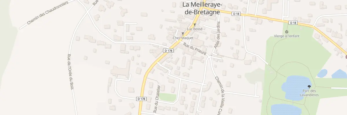 Plan du 36B Rue des Fréres Templé à La Meilleraye-de-Bretagne