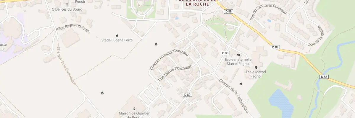 Plan du 2 Imp Jacques Mansion à La Roche-sur-Yon