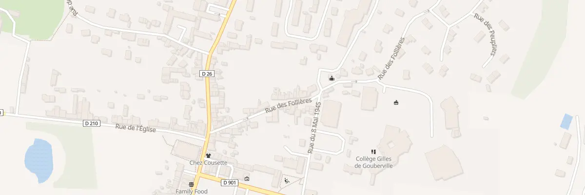 Plan du 23 Rue des Follières à Saint-Pierre-Église