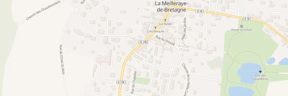 Plan du 34 Rue des Fréres Templé à La Meilleraye-de-Bretagne