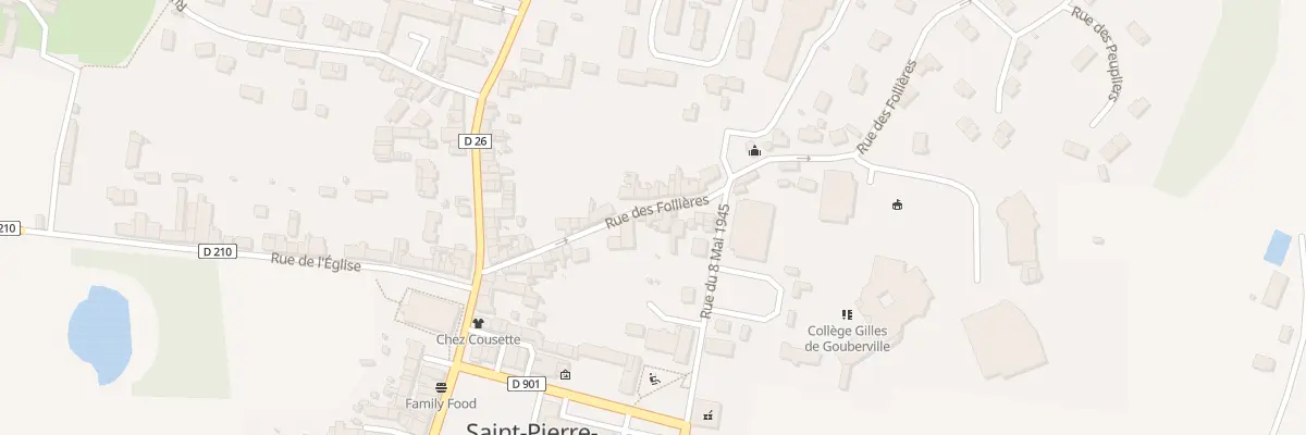 Plan du 24 Rue des Follières à Saint-Pierre-Église