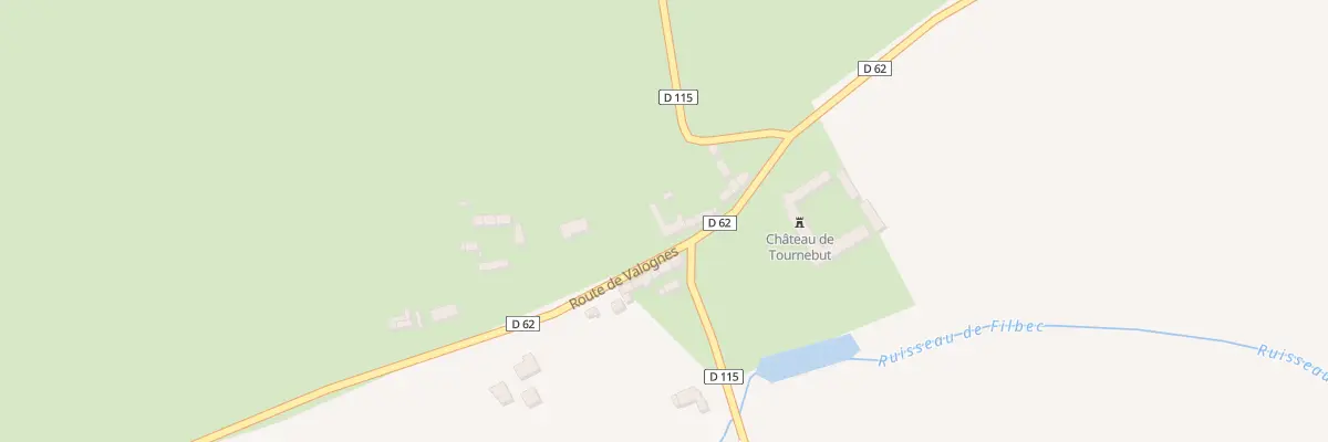 Plan du 16 Rte de Valognes à Saint-Germain-de-Tournebut