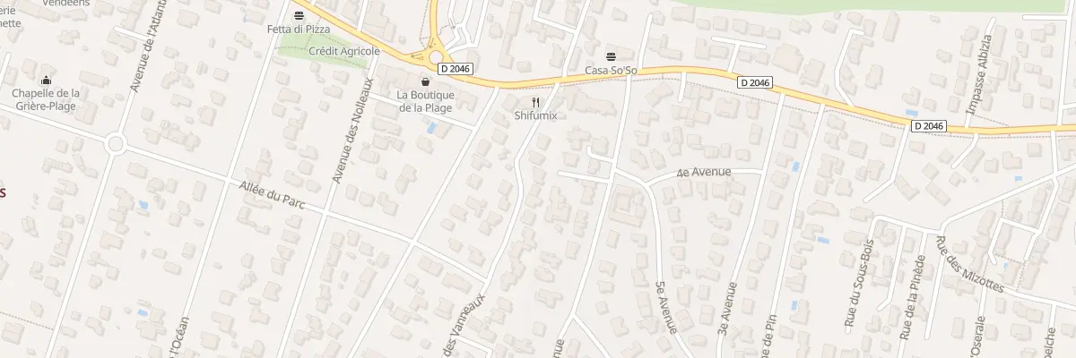 Plan du 9 Rue des vanneaux à La Tranche-sur-Mer