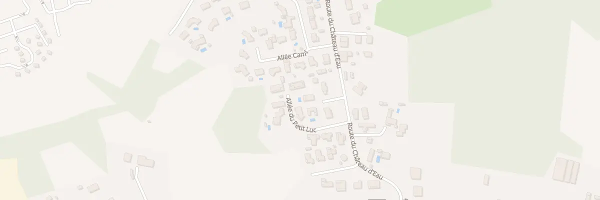 Plan du 316 Rte du Chateau d’Eau à Saint-Martin-de-Seignanx