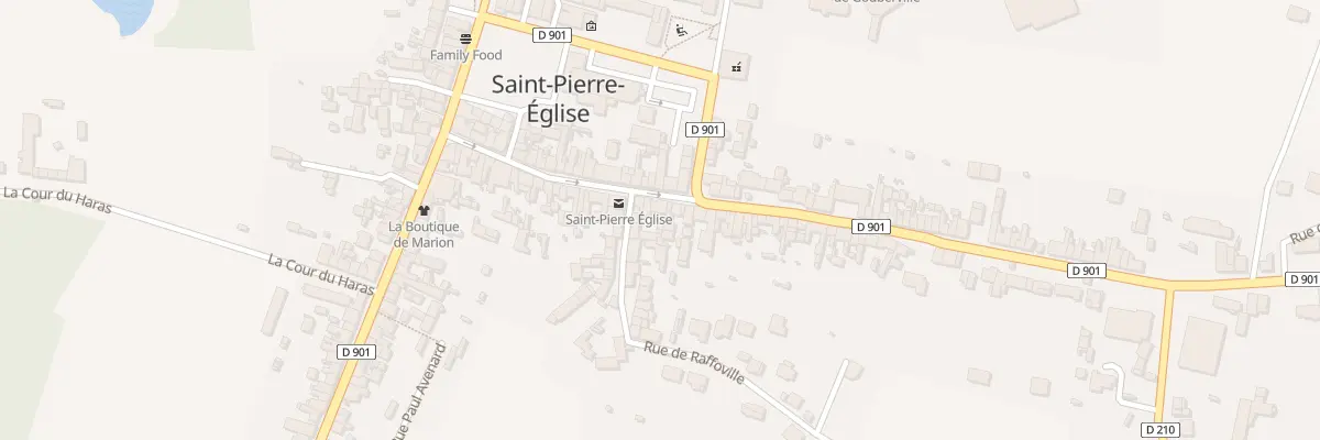 Plan du 48 Rue du Gen de Gaulle à Saint-Pierre-Église