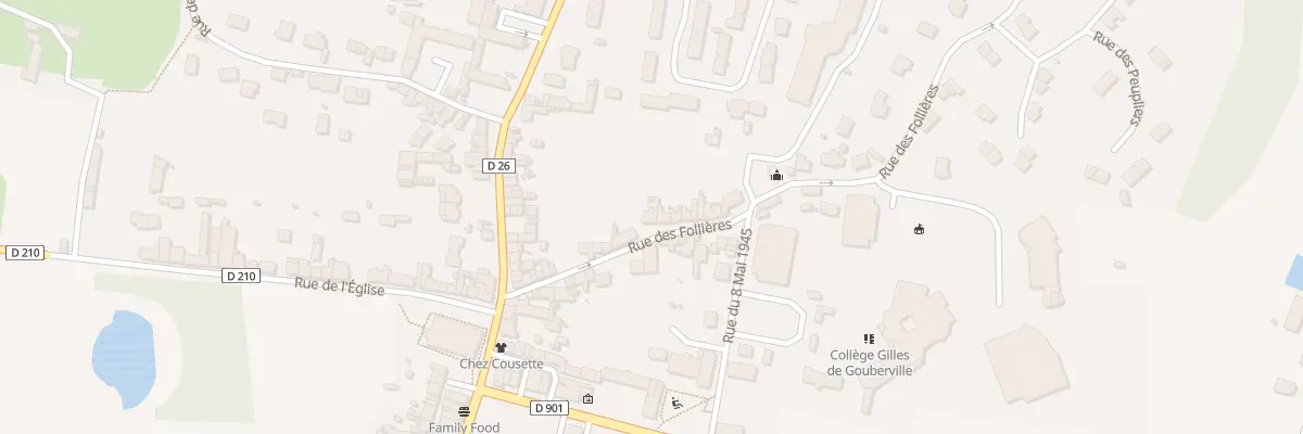 Plan du 17 Rue des Follières à Saint-Pierre-Église