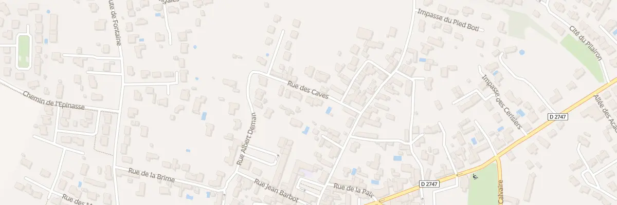 Plan du 3 Rue des caves à Angles