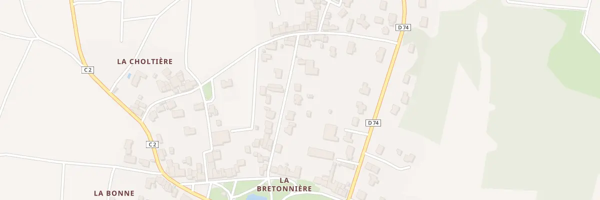 Plan du 408 La Haie Trois Sous à Maisdon-sur-Sèvre