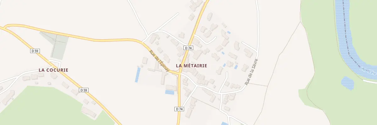Plan du 6 Rue du four à pain à Saint-Fiacre-sur-Maine