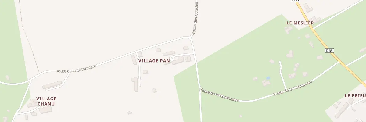 Plan du 5026 Village Pan à Hocquigny