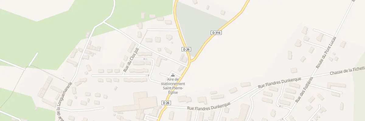 Plan du 43 Rue du Mal Leclerc à Saint-Pierre-Église