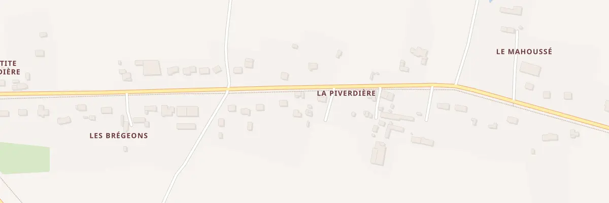 Plan du 38 La Piverdière au Theil-de-Bretagne