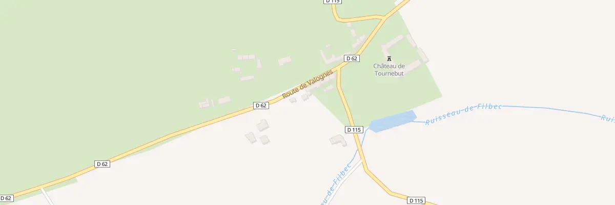 Plan du 17 Rte de Valognes à Saint-Germain-de-Tournebut