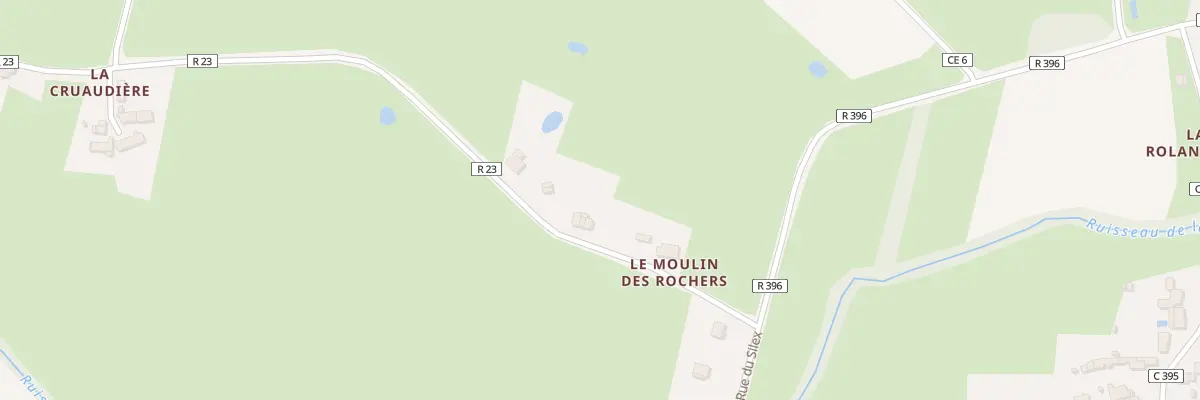Plan du 156 Che des Meulieres à Ligné