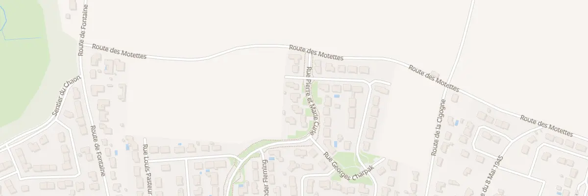 Plan du 21 Rue pierre et marie curie à Angles