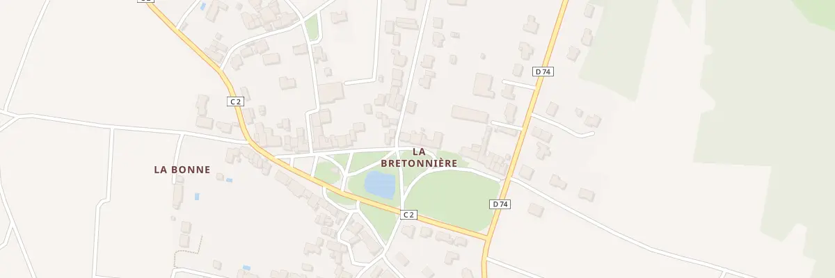 Plan du 310 La Bretonnière à Maisdon-sur-Sèvre