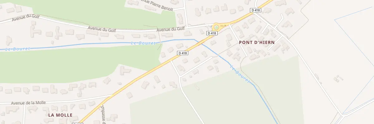 Plan du 1209 Av de la Bécasse à Soorts-Hossegor