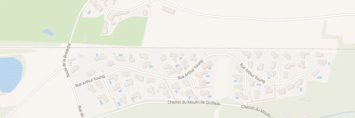 Plan du 43 Rue arthur young à La Roche-sur-Yon