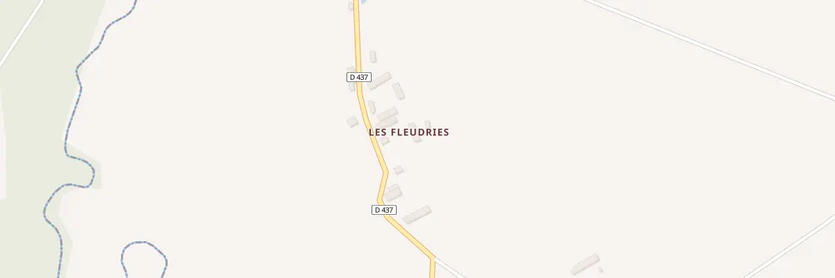 Plan du 6 Les Fleudries à Courcy