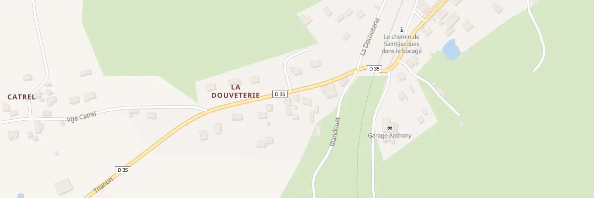 Plan du 14 La Douveterie à La Lucerne-d’Outremer
