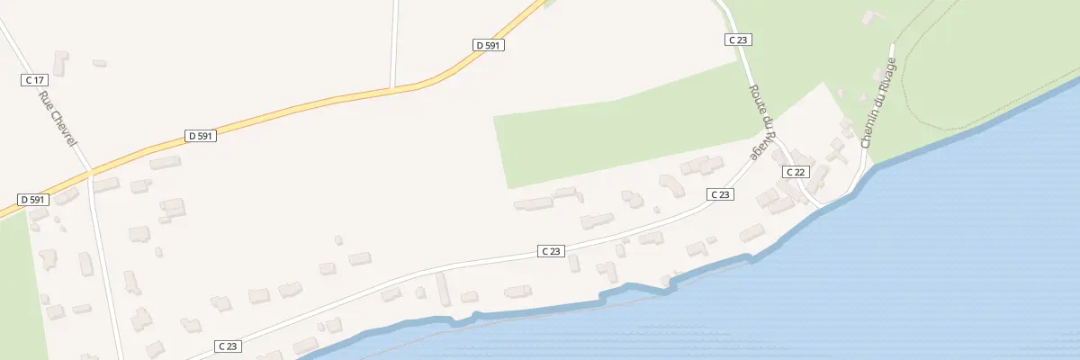 Plan du 10 Rte du Rivage à Vains
