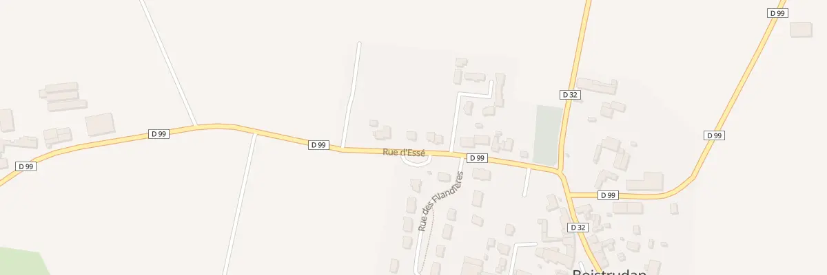 Plan du 10 Rue de Esse à Boistrudan