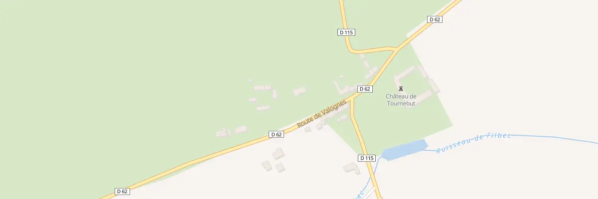 Plan du 18 Rte de Valognes à Saint-Germain-de-Tournebut