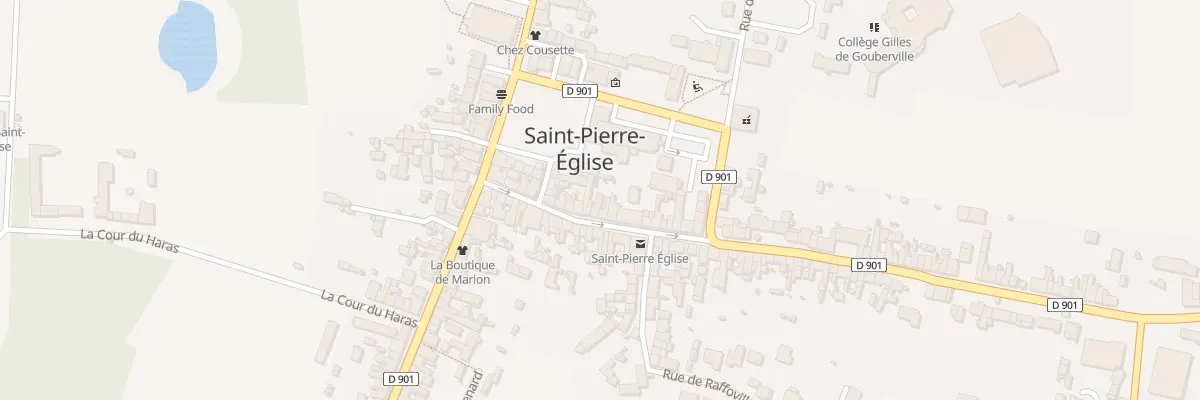 Plan du 19 Rue du Gen de Gaulle à Saint-Pierre-Église