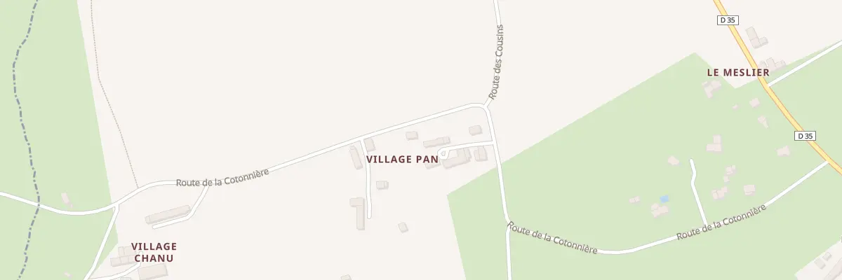 Plan du 5095 Village Pan à Hocquigny