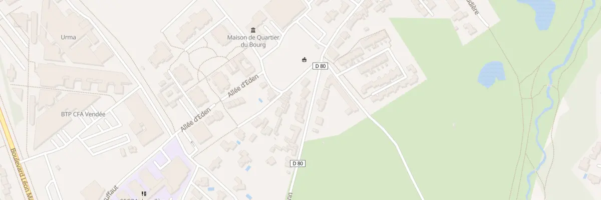 Plan du 98 Rue émile baumann à La Roche-sur-Yon