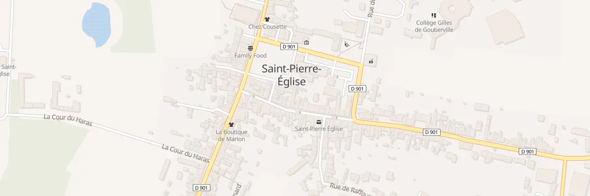Plan du 17 Rue du Gen de Gaulle à Saint-Pierre-Église
