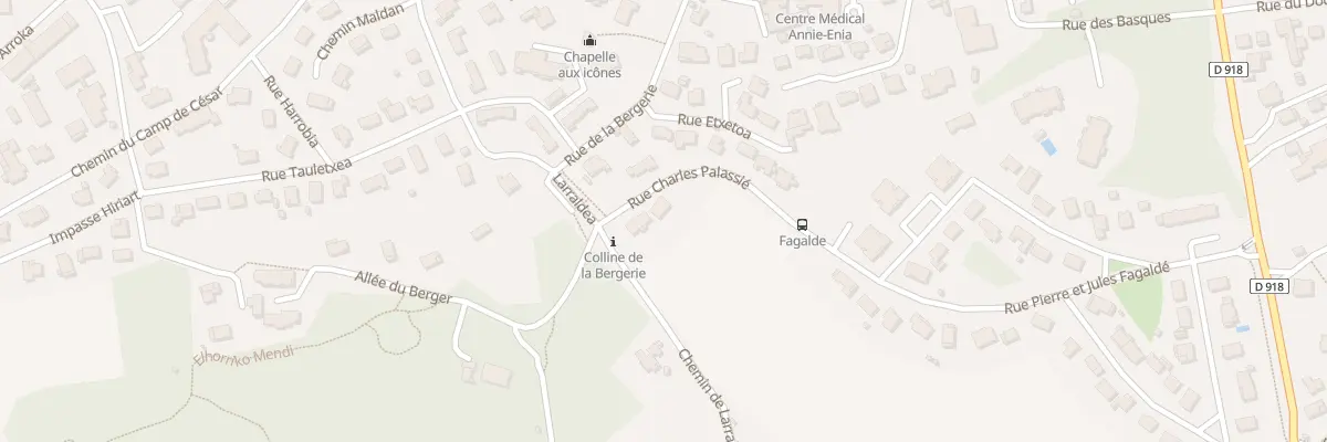 Plan du 4 Rue Charles Palassié à Cambo-les-Bains