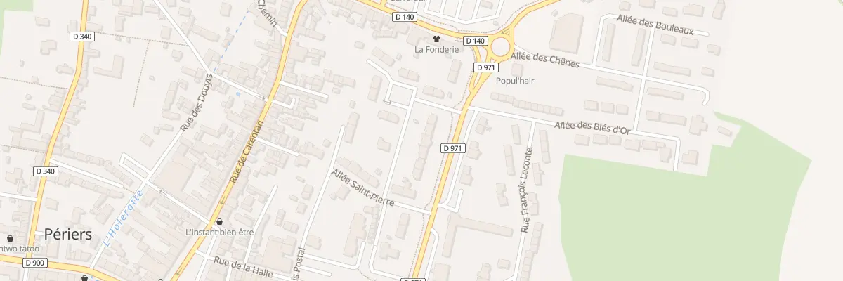 Plan du 19 All Saint-Pierre à Périers