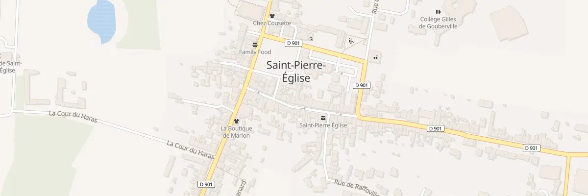 Plan du 15 Rue du Gen de Gaulle à Saint-Pierre-Église