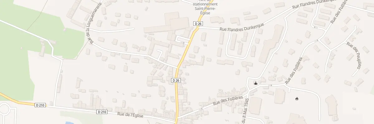 Plan du 50 Rue du Mal Leclerc à Saint-Pierre-Église