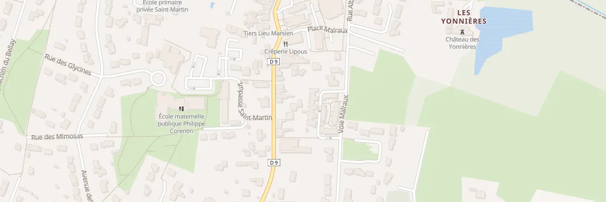 Plan du 38B Rue du 3 aout 1944 à Saint-Mars-du-Désert