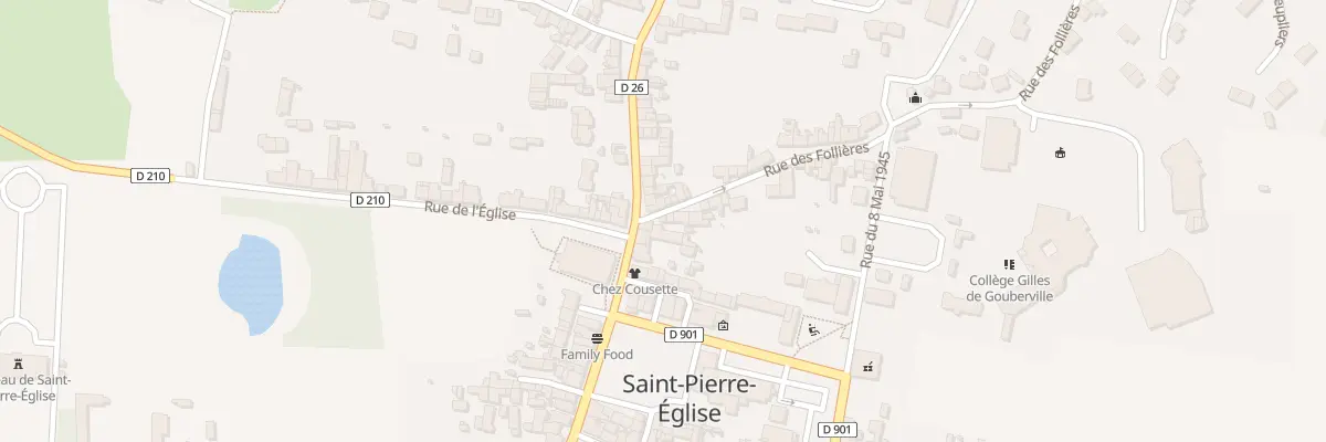 Plan du 4 Rue des Follières à Saint-Pierre-Église
