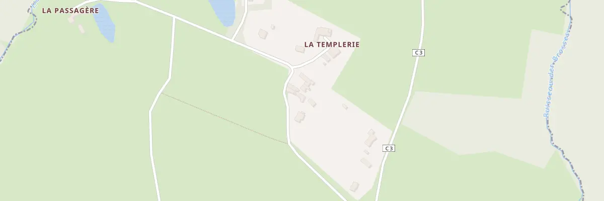 Plan du 12 La Templerie au Givre