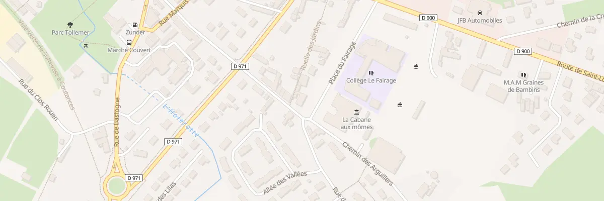 Plan du 24 Rue Alfred Regnault à Périers