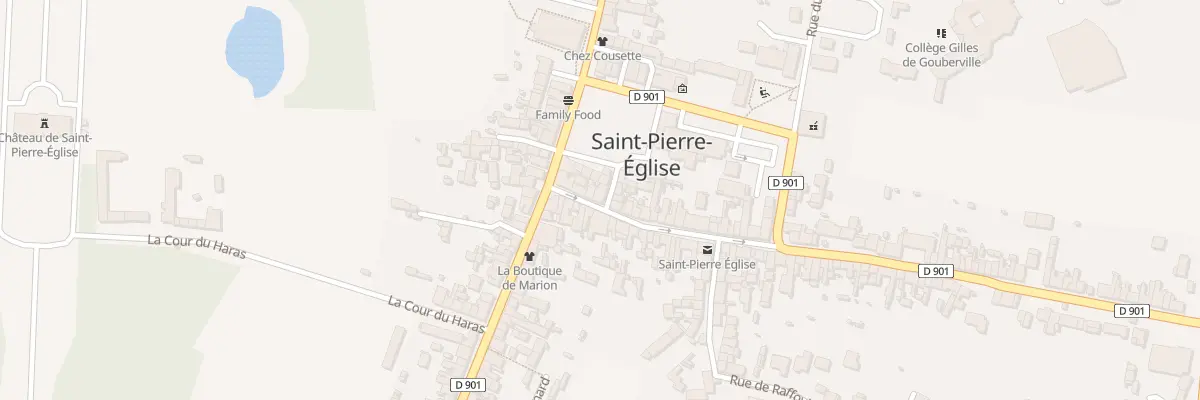 Plan du 7 Rue du Gen de Gaulle à Saint-Pierre-Église