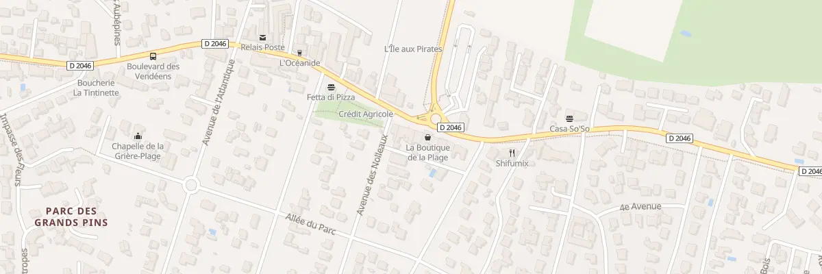 Plan du 84T Bd des Vendéens à La Tranche-sur-Mer