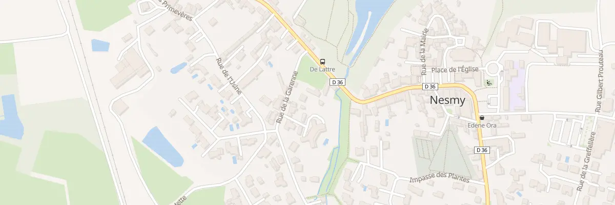 Plan du 5 Rue de la garenne à Nesmy