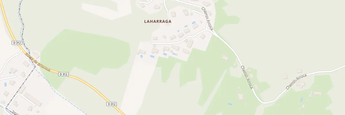 Plan du 115 Che Laharrague à Lahonce