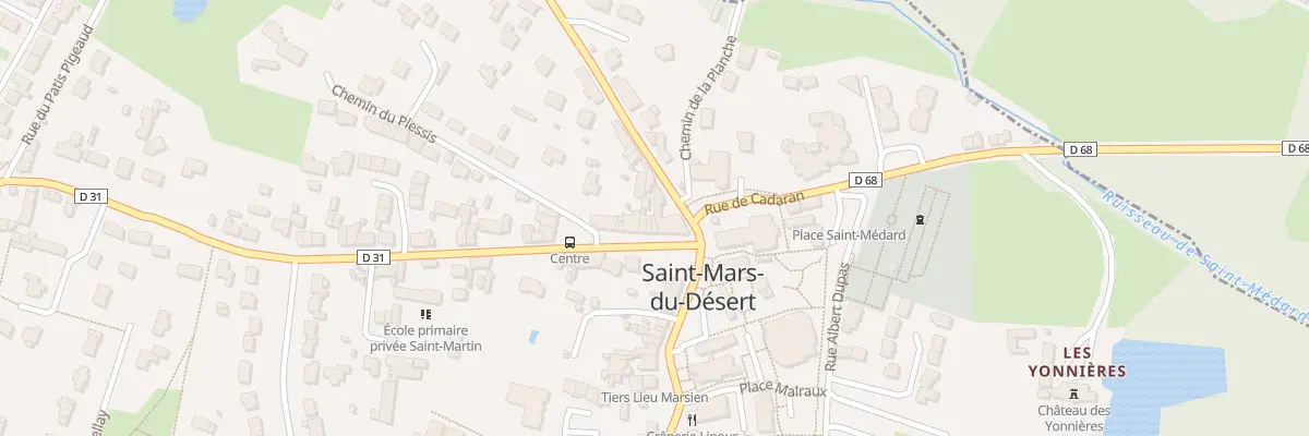 Plan du 3 Rue Julienne David à Saint-Mars-du-Désert