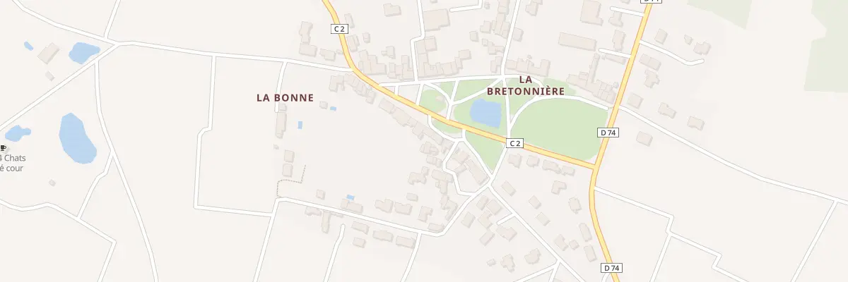 Plan du 5380 La Bretonnière à Maisdon-sur-Sèvre