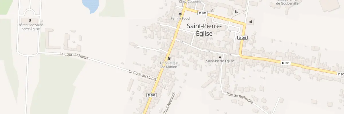 Plan du 11 Rue du Calvaire à Saint-Pierre-Église